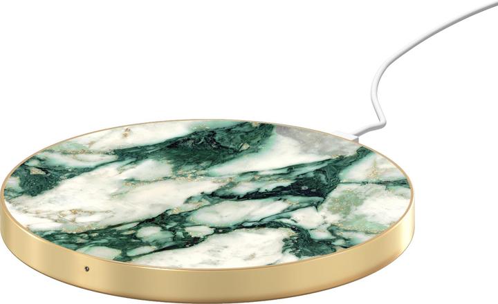 Actual product image iDeal Of Sweden iDeal Fashion QI Wireless Charger - Calacatta Emerald Marble (10 W)