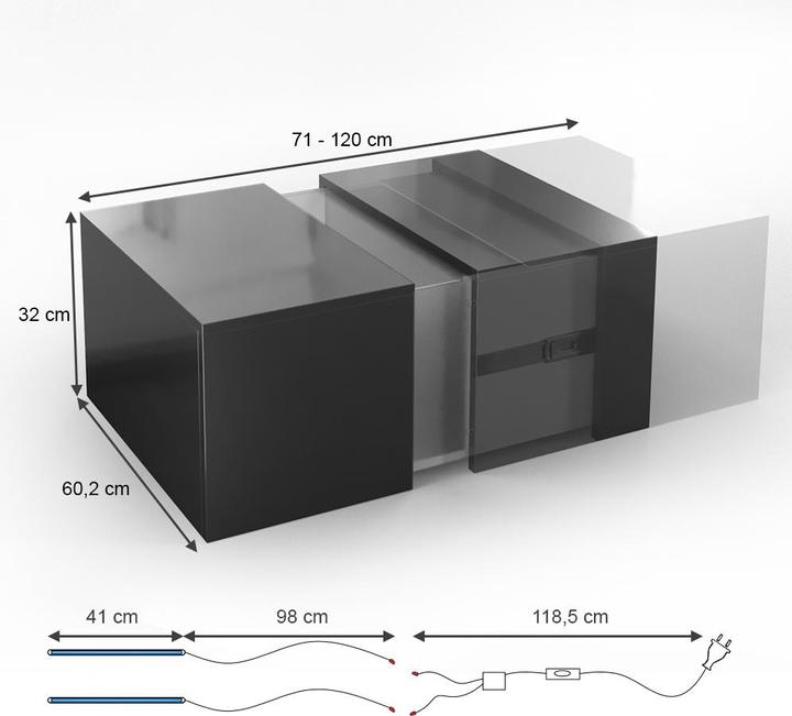 Actual product image Vicco Dandy (71 x 32 x 60 cm)