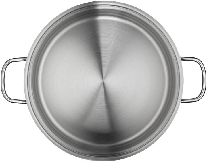 Immagine prodotto WMF Pentola da cucina Pentola per carne a induzione 24cm Coperchio in vetro 5,7l Astoria Acciaio inox (24 cm, Pentola, Acciaio inossidabile)