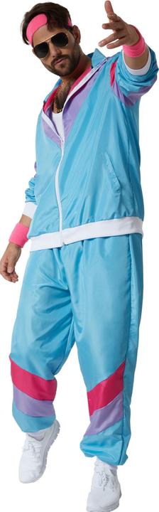Image du produit tectake Costume pour homme rétro années 80,90 ensemble de survêtement (M)