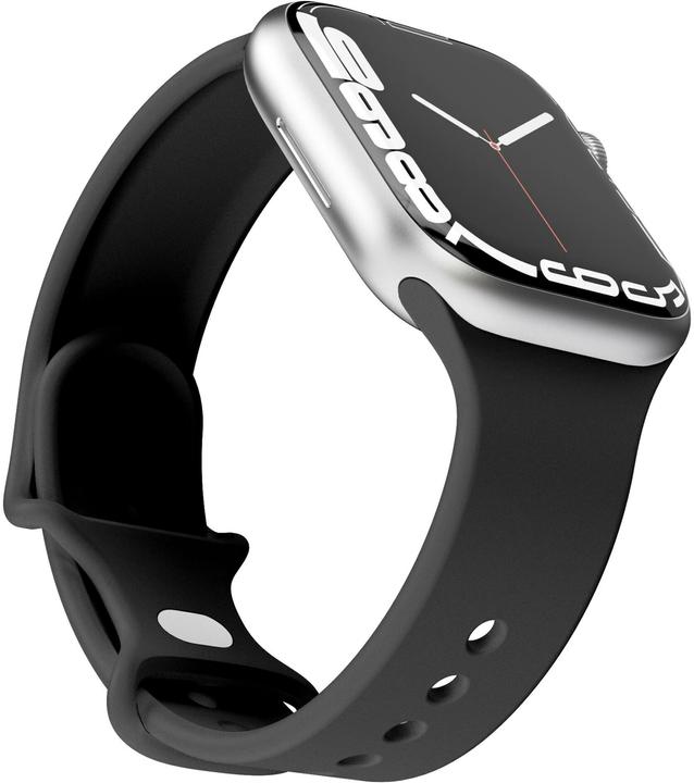 Immagine prodotto Vonmählen Custodia in silicone Loop 2 Band One Black 42/44/45/49mm (42 mm, 44 mm, 45 mm, 49 mm, Silicone, Acciaio inossidabile, Apple Watch Ultra, Apple Watch Series 1, Apple Watch Series 2, Apple Watch Series 3, Apple Watch Serie 4, Apple Watch Serie 5, Apple Watch Serie 6, Apple Watch Series 7, Apple Watch Series 8, Apple Watch Series 9, Apple Watch SE)