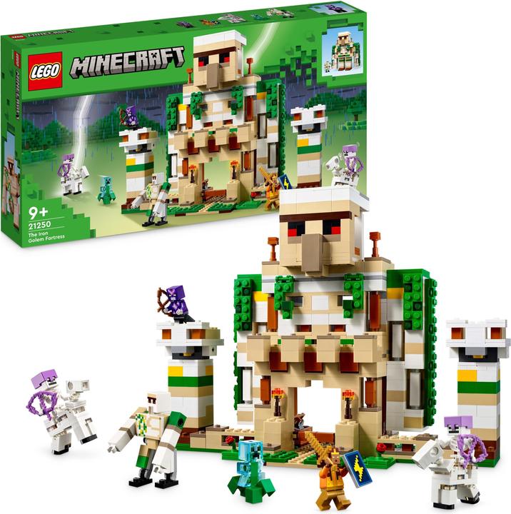 Immagine prodotto LEGO 21250 La Fortezza del Golem di Ferro (21250, LEGO Minecraft)