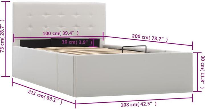 Image du produit VidaXL Bine (100 x 200 cm)