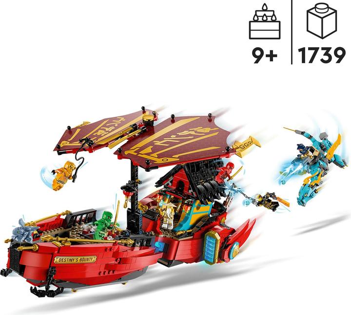 Image du produit LEGO Les planeurs Ninja font la course contre la montre (71797, LEGO Ninjago)