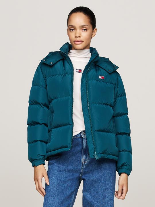 Produktbild Tommy Jeans Alaska Pufferjack Dames - Deep Seawater - Maat M (M)