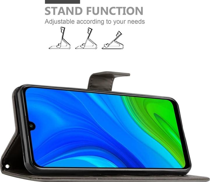 Image du produit Cadorabo Couverture du livre de fleurs (Huawei P Smart (2020))