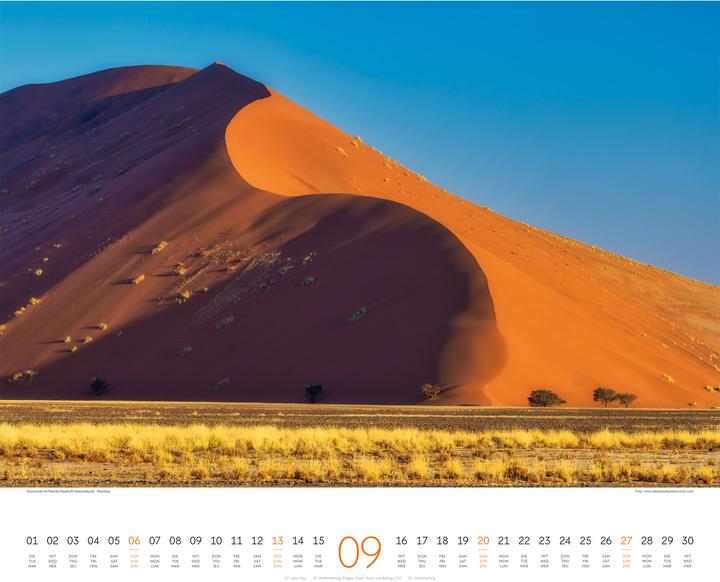 Produktbild Phantastische Landschaften Kalender 2026 (54 x 48 cm, Harter Einband, Deutsch, Englisch, Französisch)