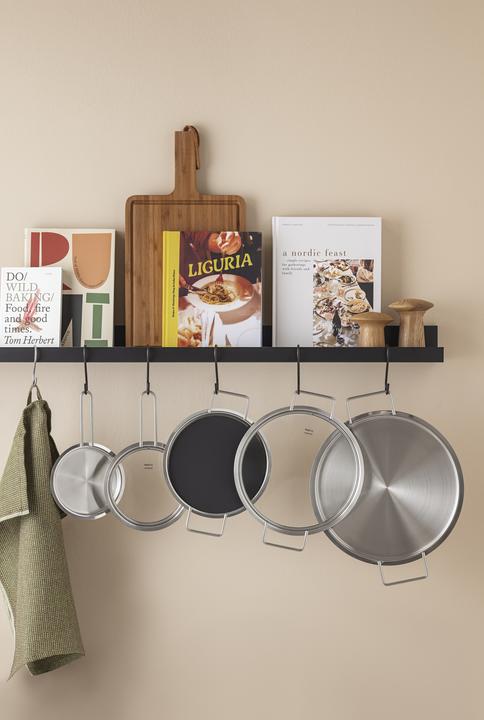 Produktbild Eva Solo Eva Trio - Deckel - Brushed steel - 24 cm (24 cm, Metall)