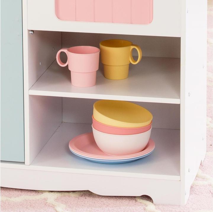 Produktbild KidKraft 27-teiliges pastelfarbenes Koch-Set