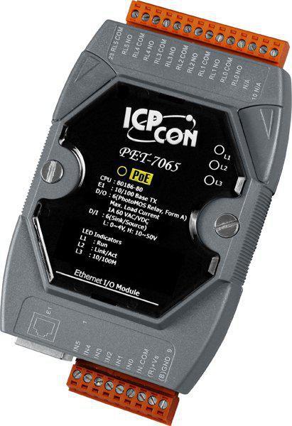 Actual product image Moxa Web Based I/O Module - Poe