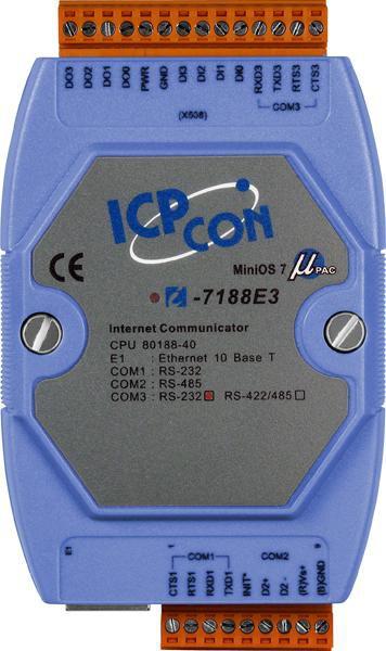 Produktbild Moxa ICP CON, 1xRS232+1xRS422/485+1