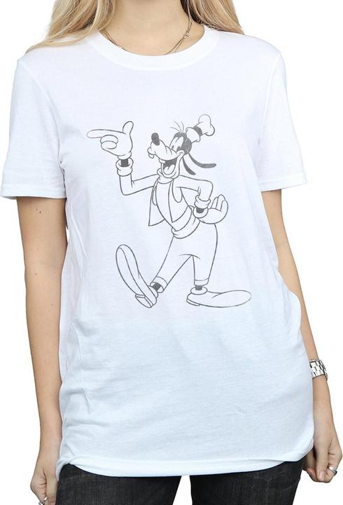 Immagine prodotto Disney Goofy Classic Baseball Maglietta Ampia Donna (S)