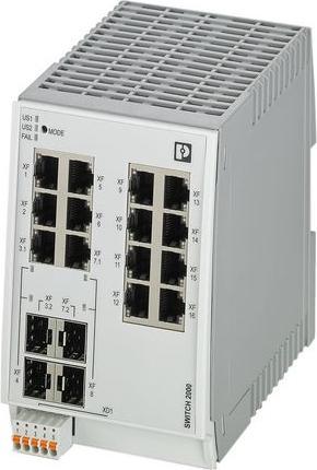 Produktbild Phoenix Contact FL SWITCH 2312-2GC-2SFP Industrial Ethernet Switch (16 Ports)