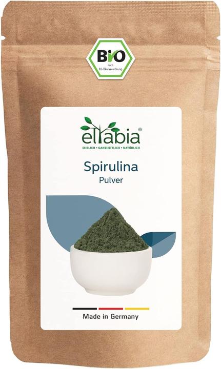 Produktbild Eltabia Bio Spirulina Pulver | Premium Rohkost-Qualität (Pulver, 100 g)