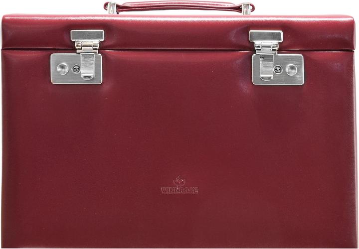 Image du produit Windrose Coffret à bijoux Merino 8 - Rouge