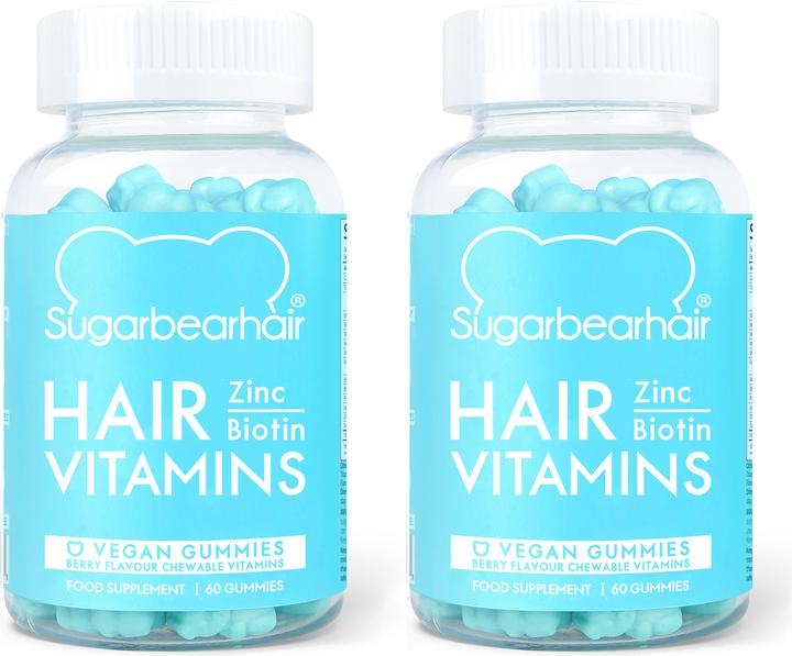 Image du produit Sugarbearhair Hair Vitamins DUO (120 pièce(s), Gummies, 300 g)