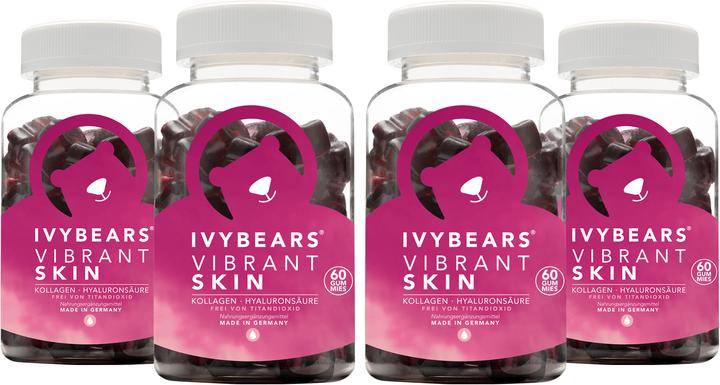 Produktbild IVYBears Vibrant SKIN 4 Pack (4 Stück, Gummies, 600 g)