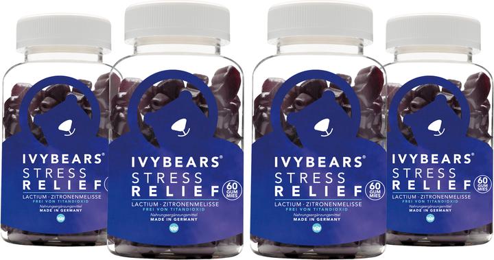 Actual product image IVYBears Stress RELIEF 4 Pack (4 Piece, Gummies, 600 g)