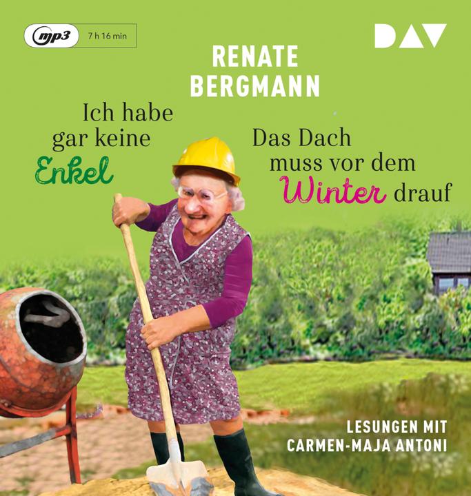 Actual product image I have no grandchildren at all/The roof must be on before winter (Renate Bergman, German)