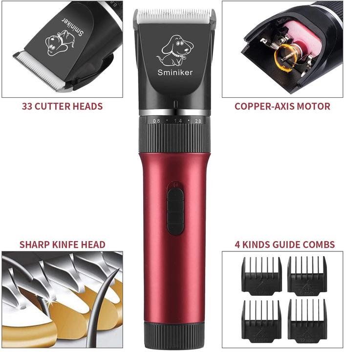 Actual product image Sminiker Pet hair clipper cordless (Dog)