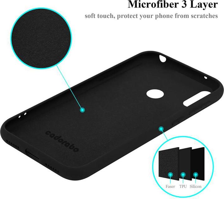 Actual product image Cadorabo TPU Liquid Silicone Case Cover (Huawei Y7 Prime (2019), Huawei Y7 (2019))