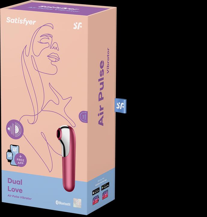 Actual product image Satisfyer Dual Love Air Pulse
