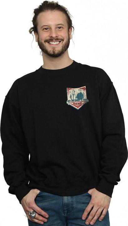 Immagine prodotto Supernatural Winchester Breast Print Felpa Uomo (4XL)