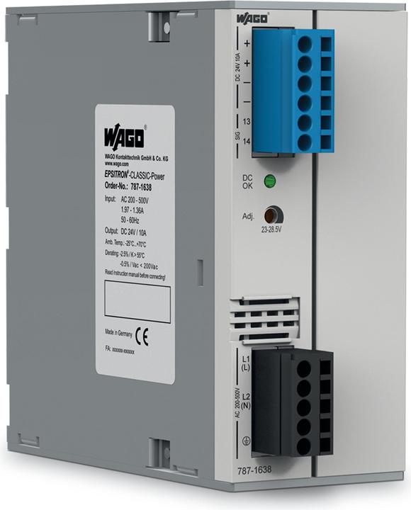 Immagine prodotto Wago 787-1638 Alimentatori primari a commutazione EPSITRON CLASSIC Power