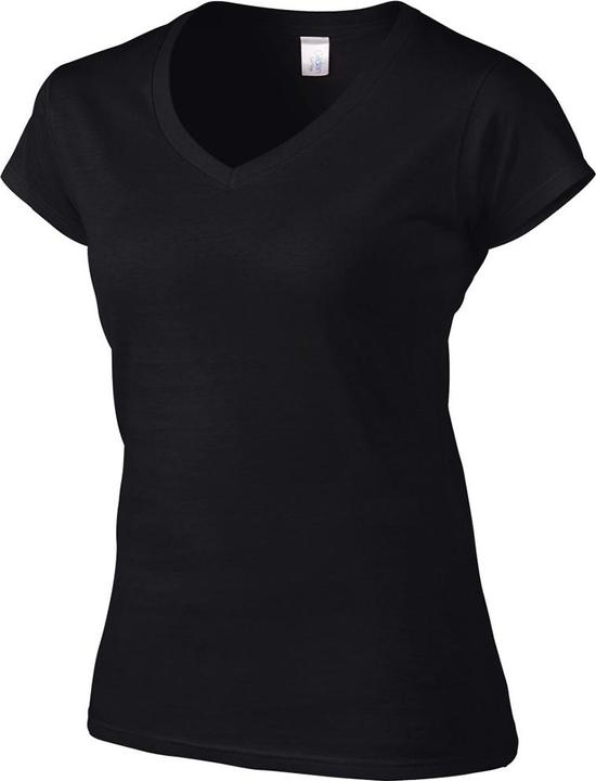 Actual product image Gildan Short Sleeve Tshirt With V Neck (S)