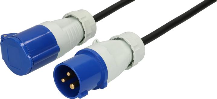Max Hauri maxCAMP CEE extension H07RN-F3G1.5 IP44 3-pole (1.50 m, CEE 16/3)