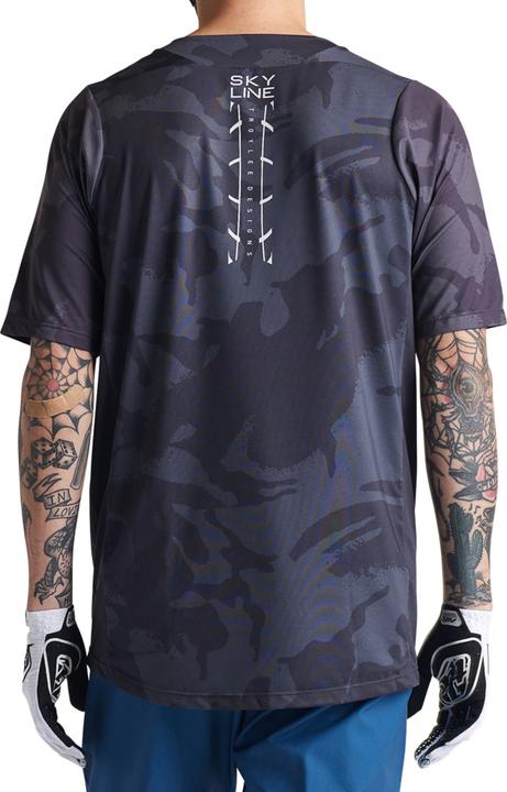 Actual product image Troy Lee Designs Skyline SS Jersey - Shadow (L)