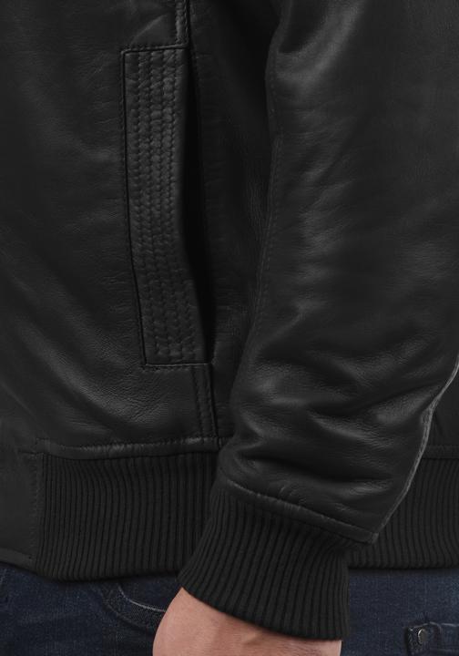 Immagine prodotto Solid Giacca In Pelle Giubotto Di Pelle Giacche Da UomoCon Collo Alto Vera Pelle (XL)