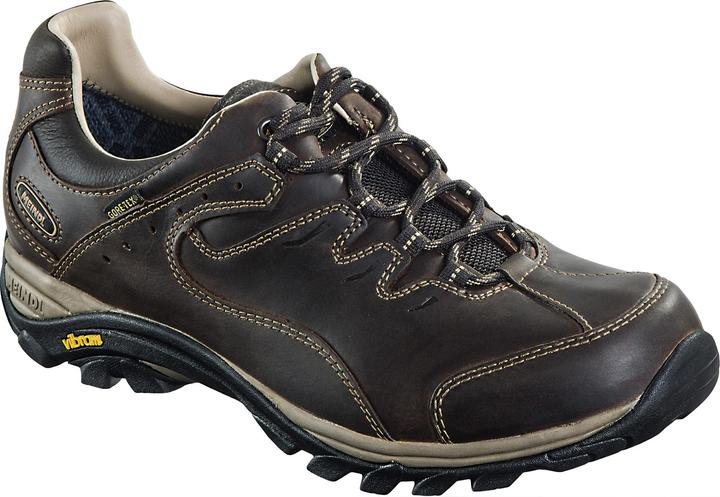 Meindl Light Hike Shoe Caracas GTX Size 43 - 9 dark brown Nubuck leather Gore-Tex lining (43)