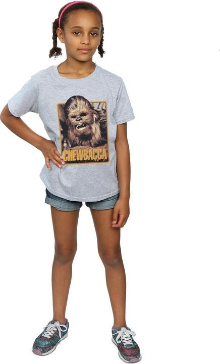 Immagine prodotto Star Wars Chewbacca Scream Maglietta Ragazze (140, 146)
