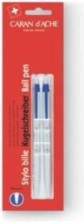 Immagine prodotto Caran d'Ache 825 Kugelschreiber im Blister (Rosso, 2 x)