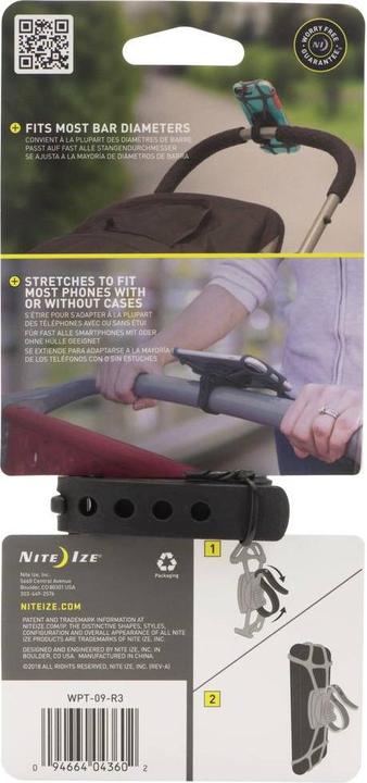 Actual product image Nite Ize Wraptor Mobile Phone Stand Black