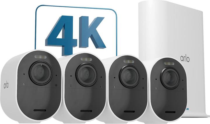 Actual product image Arlo Ultra 2 VMS5440-200EUS Set of 4 (3840 x 2160 pixels)