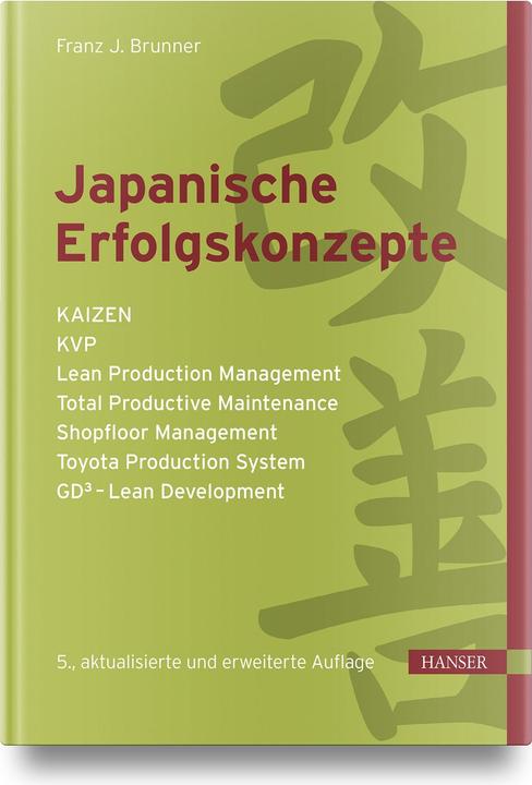 Produktbild Japanische Erfolgskonzepte (Deutsch, Franz J. Brunner, 2023)