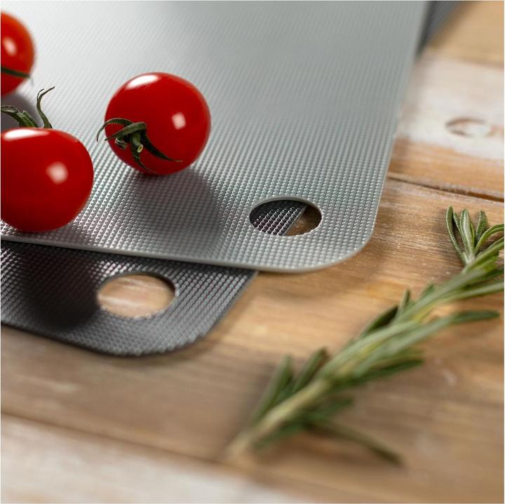 Actual product image Kuhn Rikon Cutting boards set 2 pcs grey