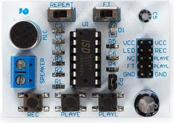Image du produit Whadda Module ISD1820 ENREGISTREMENT/LE JEU DE LA VOIX
