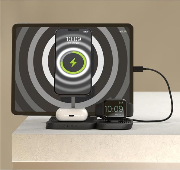 Immagine prodotto Zens Stazione di ricarica modulare 3-in-1 (30 W)