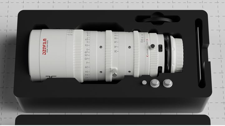 Actual product image Dzofilm Catta Zoom 70-135 T2.9 White for E Mount (FF) (Sony E, full size)