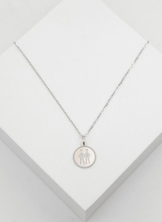 Produktbild Muau Zwillinge (750/18K Weissgold)