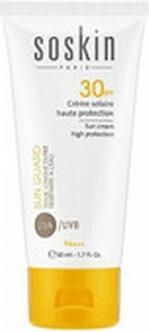 Produktbild Soskin OchrannÃ½ krÃ©m na obliÄej a tÄ›lo SPF 50+ (Smooth Cream) 125 ml (Sonnencreme, SPF 30, 50 ml)