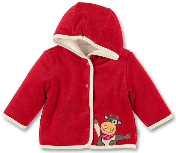 Produktbild Sterntaler Kapuzenjacke Karlotta tomatenrot winter (50)