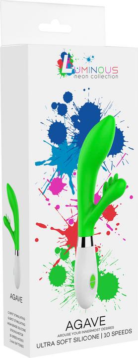Actual product image Luminous Agave - Ultra Soft Silicone - 10 Speeds