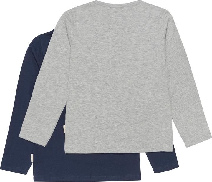 Immagine prodotto Minymo Maglietta Basic 34 L/S da bambino (confezione da 2) (122)