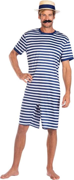 Immagine prodotto Amscan Costume adulto anni '20 da bagno blu taglia S (M/L)