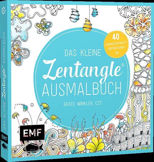 Actual product image The little Zentangle coloring book