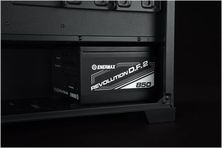 Actual product image Enermax Power Supply 850W Revo. DF2 80+ Gold 14cm Fan. Modular (850 W)